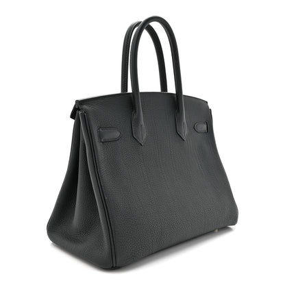 Hermes Togo Birkin 30 Vert Fonce 3 of 12