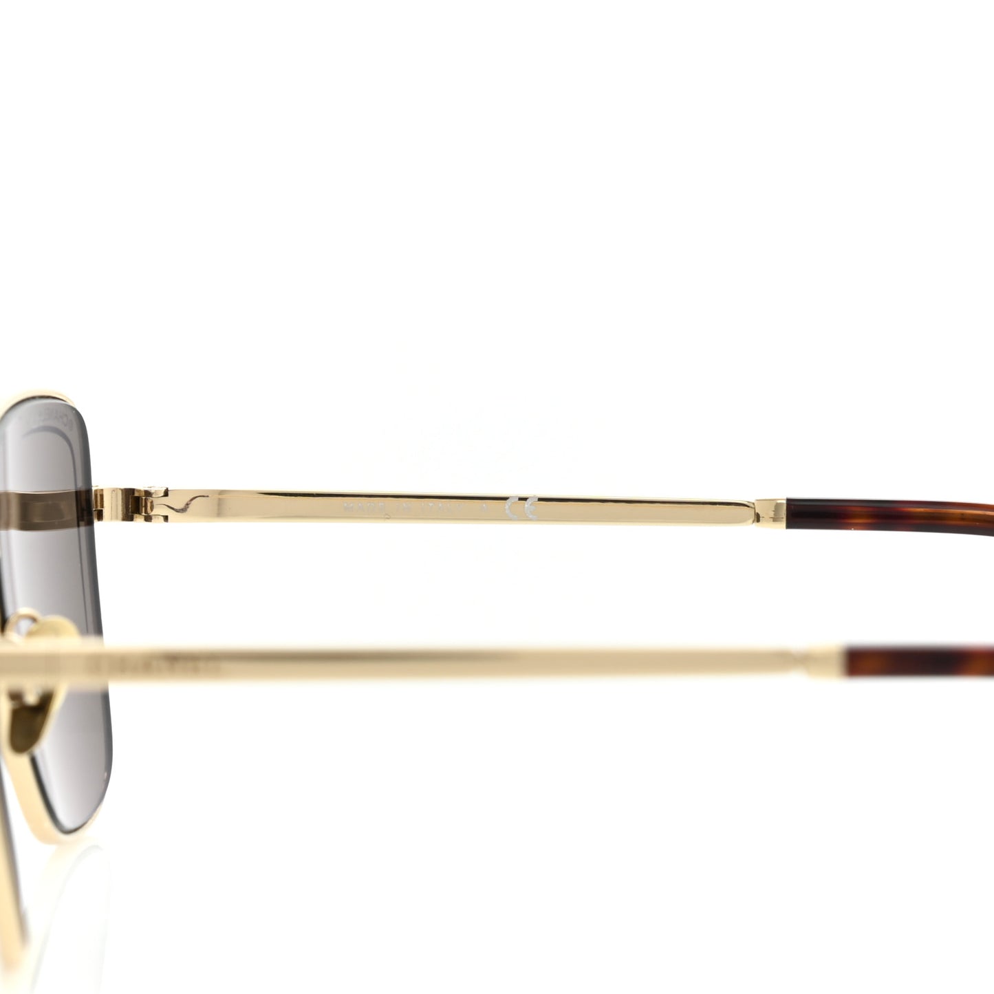 Metal Cat Eye Sunglasses 4267 Brown