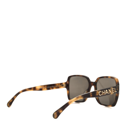 Chanel Acetate Square Sunglasses 5408-A Tortoise 4 of 6