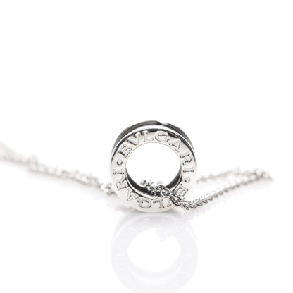 Bulgari Sterling Silver Ceramic Save The Children Pendant Necklace 4 of 7