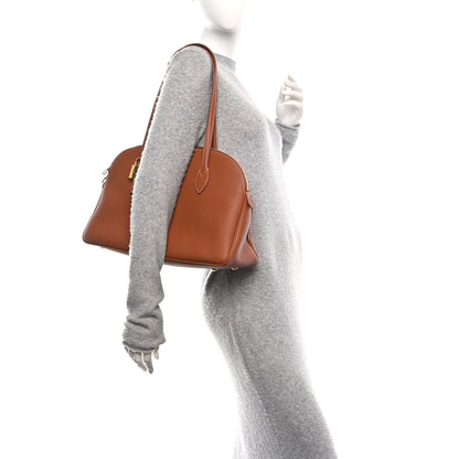 Louis Vuitton Grained Calfskin Low Key Duffle Tote Cognac 2 of 9