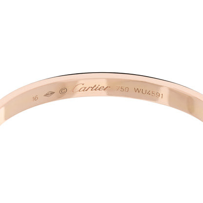 Cartier 18K Pink Gold LOVE Cuff Bracelet 16 3 of 4