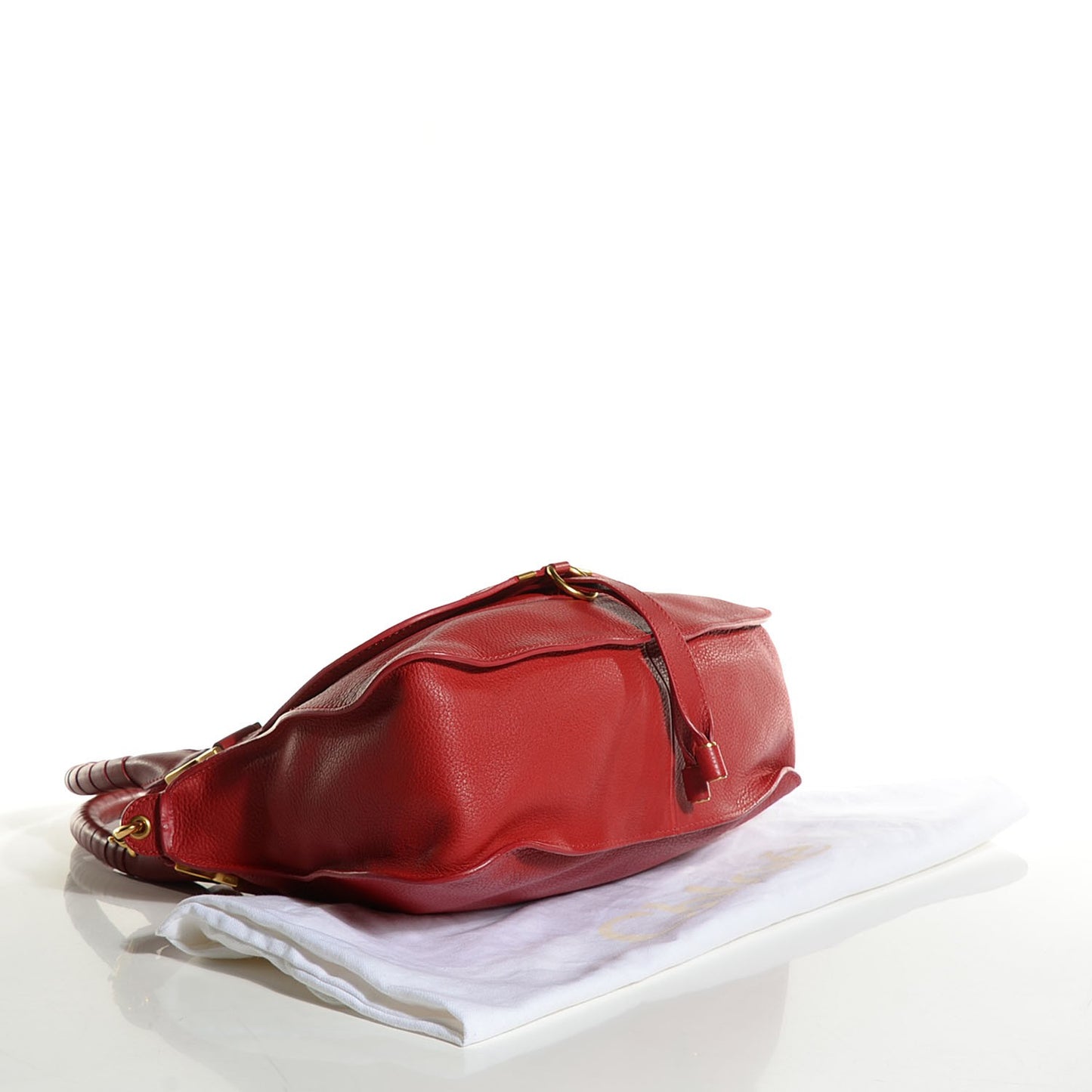 Calfskin Medium Marcie Satchel Holly Berry