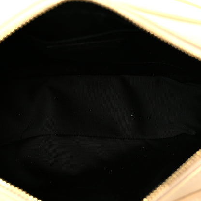 Saint Laurent Calfskin Matelasse Monogram Lou Camera Bag Avorio 5 of 10