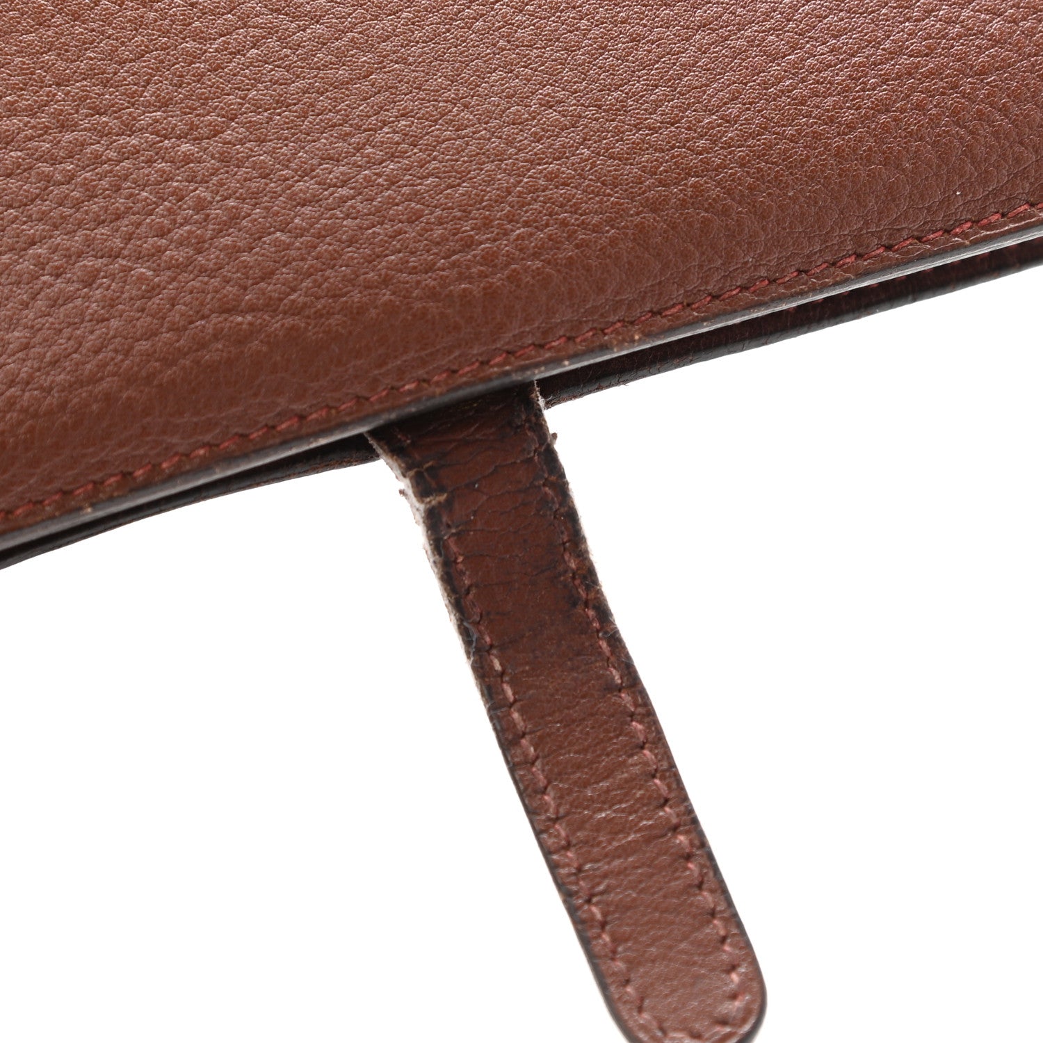 Hermes Togo Dogon Duo Wallet Havane 10 of 16