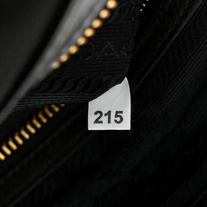 Prada Tessuto Nylon Soft Calf Camera Bag Black 7 of 10