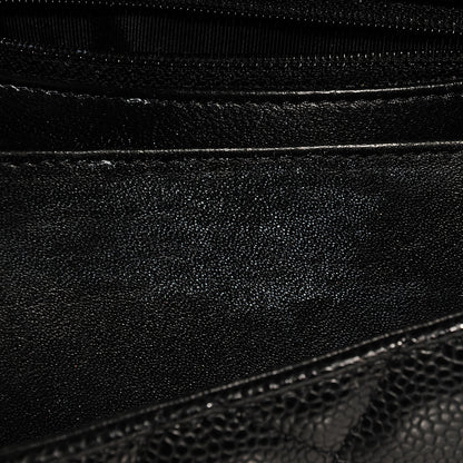 Chanel Caviar Maxi Single Flap Black 12 of 12