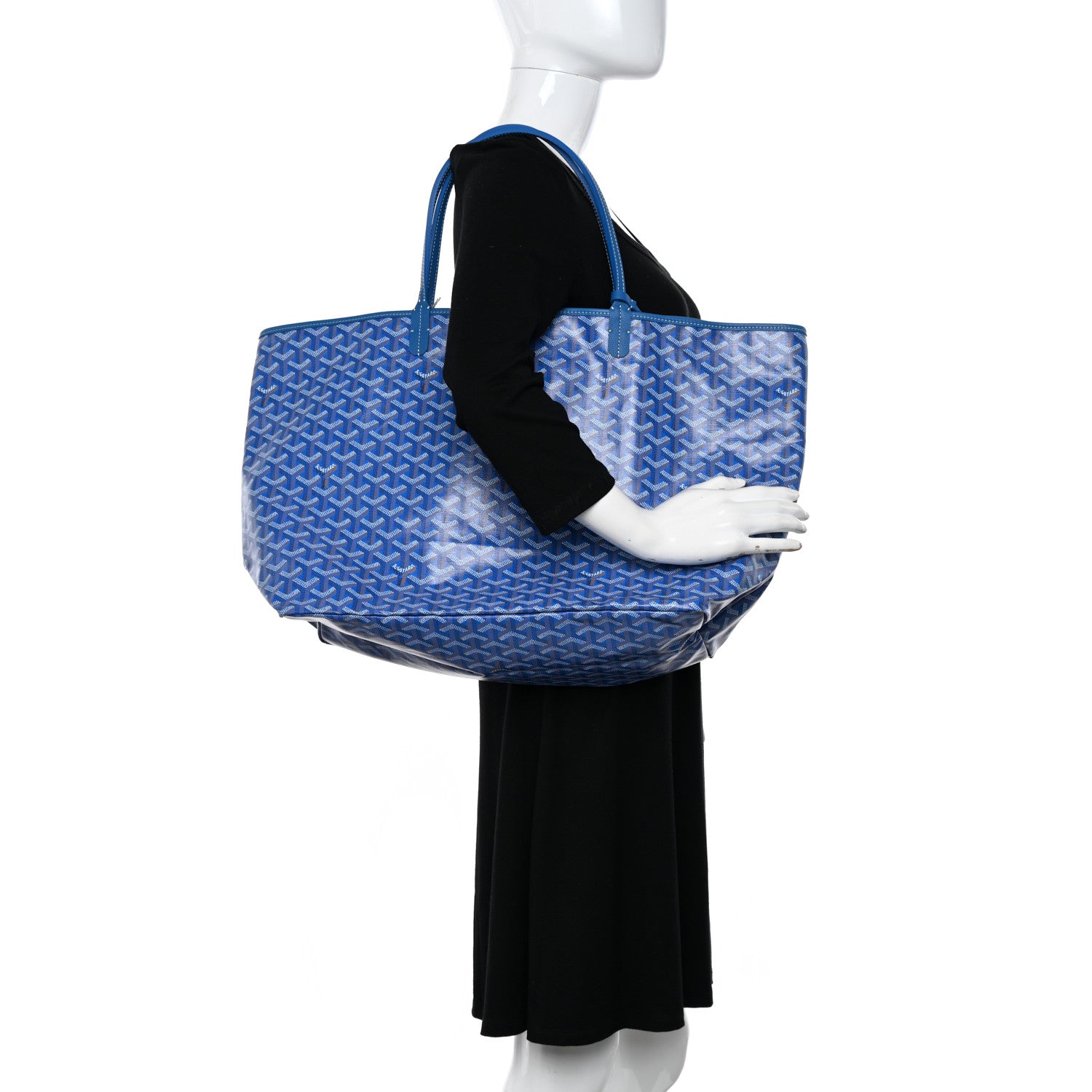 Goyard Goyardine Saint Louis GM Sky Blue 2 of 10