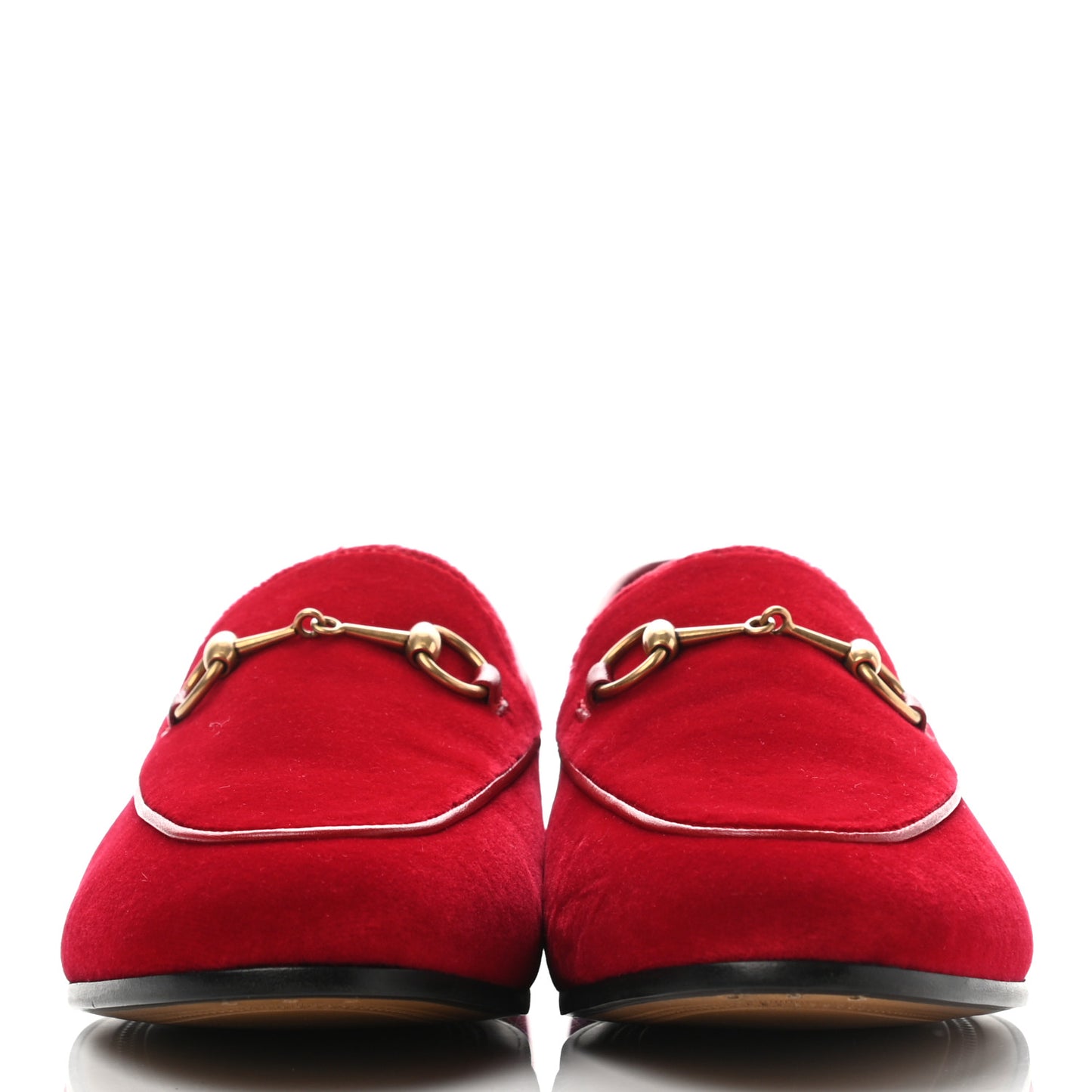 Velvet Horsebit Womens Jordaan Loafers 39 Hibiscus Red