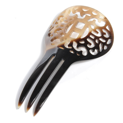Hermes Buffalo Horn Hair Barrette 1 of 5