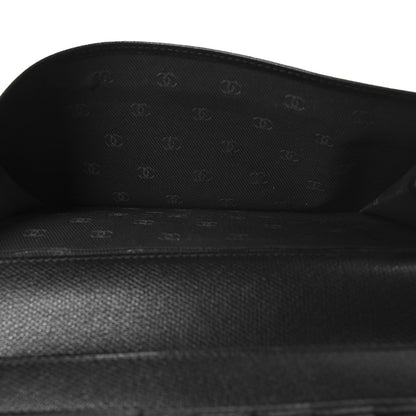 Chanel Grained Calfskin CC Button Long Wallet Black 6 of 12