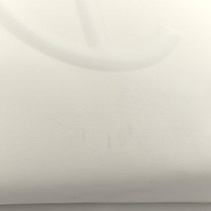 Telfar Vegan Leather Medium Shopping Bag White 9 of 9