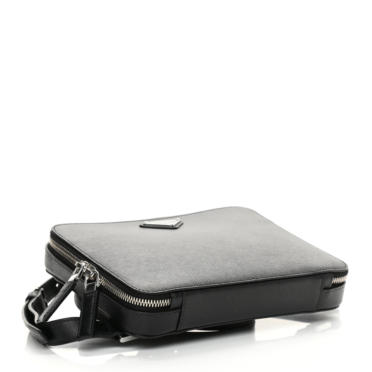 Saffiano Travel Backpack Black