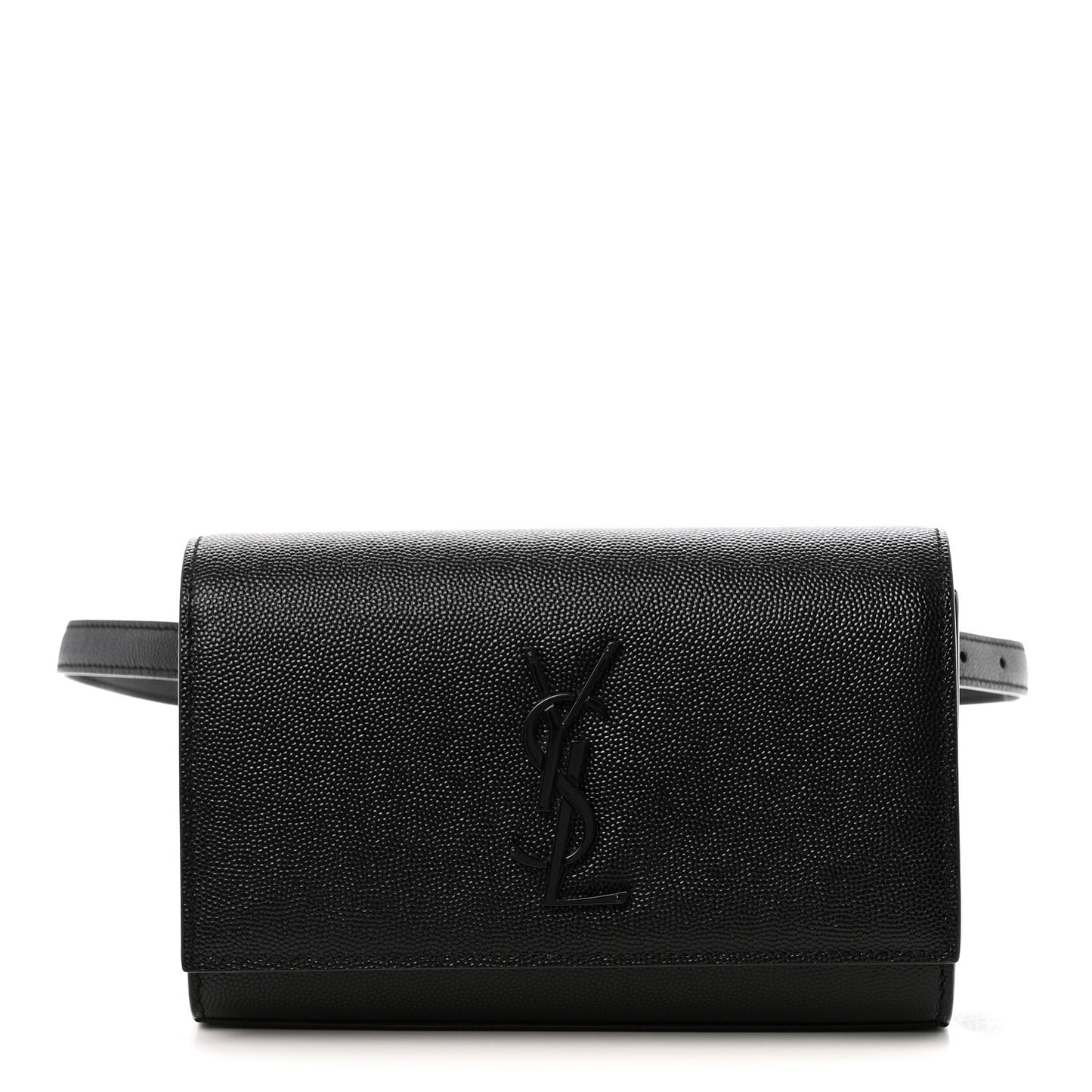 Grain De Poudre Monogram Kate Belt Bag Black