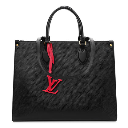 Louis Vuitton Epi Onthego MM Black 1 of 9