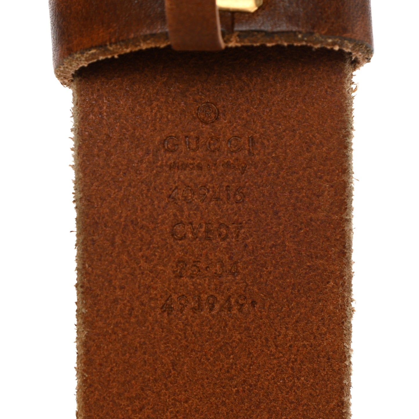 Faded Calfskin Double G 40mm Belt 85 34 Cuir