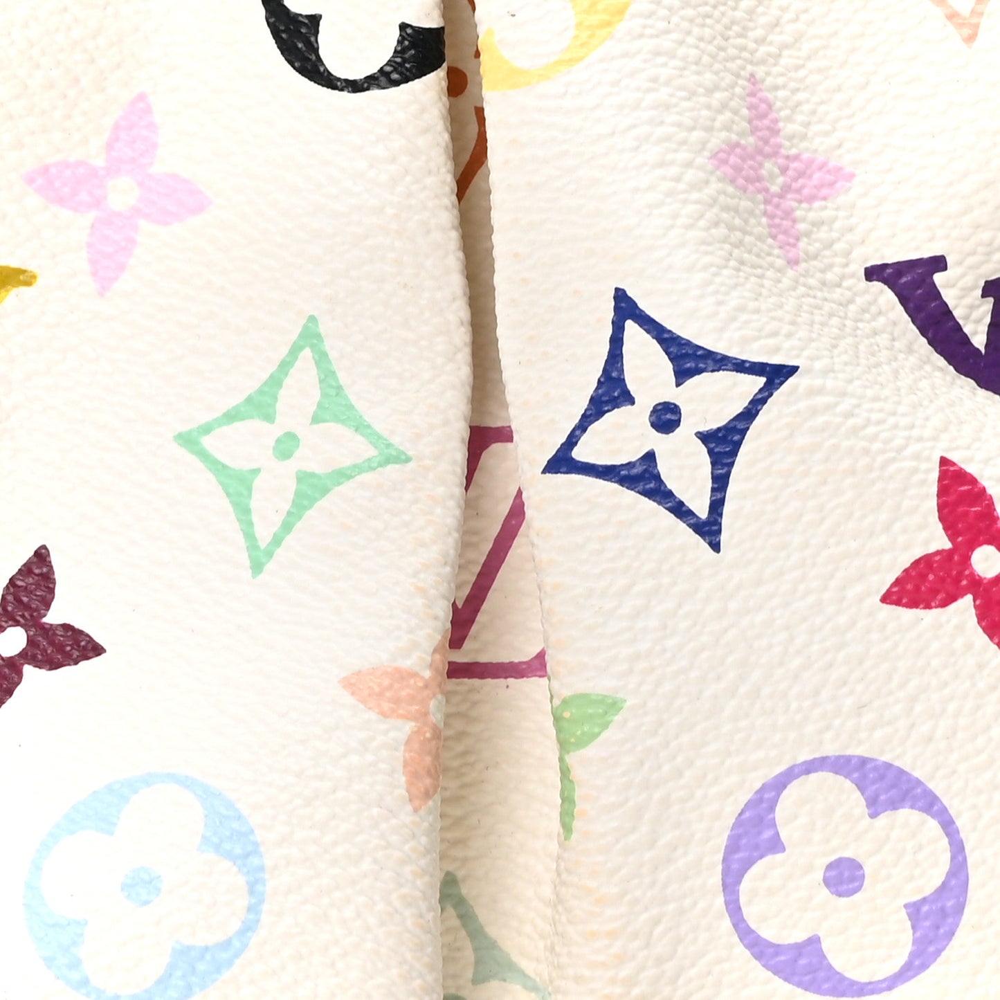 Monogram Multicolor Judy MM White