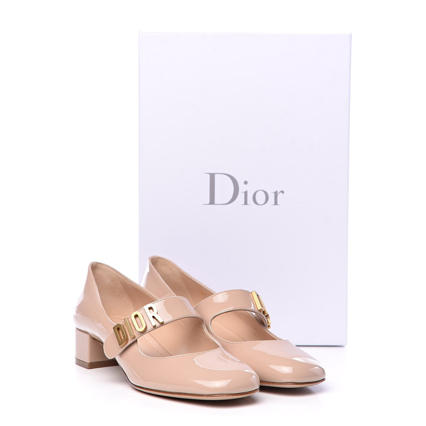 Patent Baby-D Ballet Pumps 37 Nude