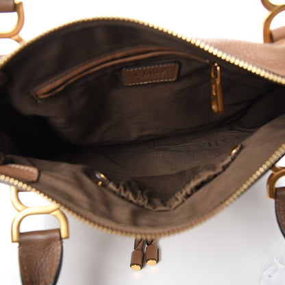 Chloe Calfskin Medium Marcie Satchel Nut 4 of 9