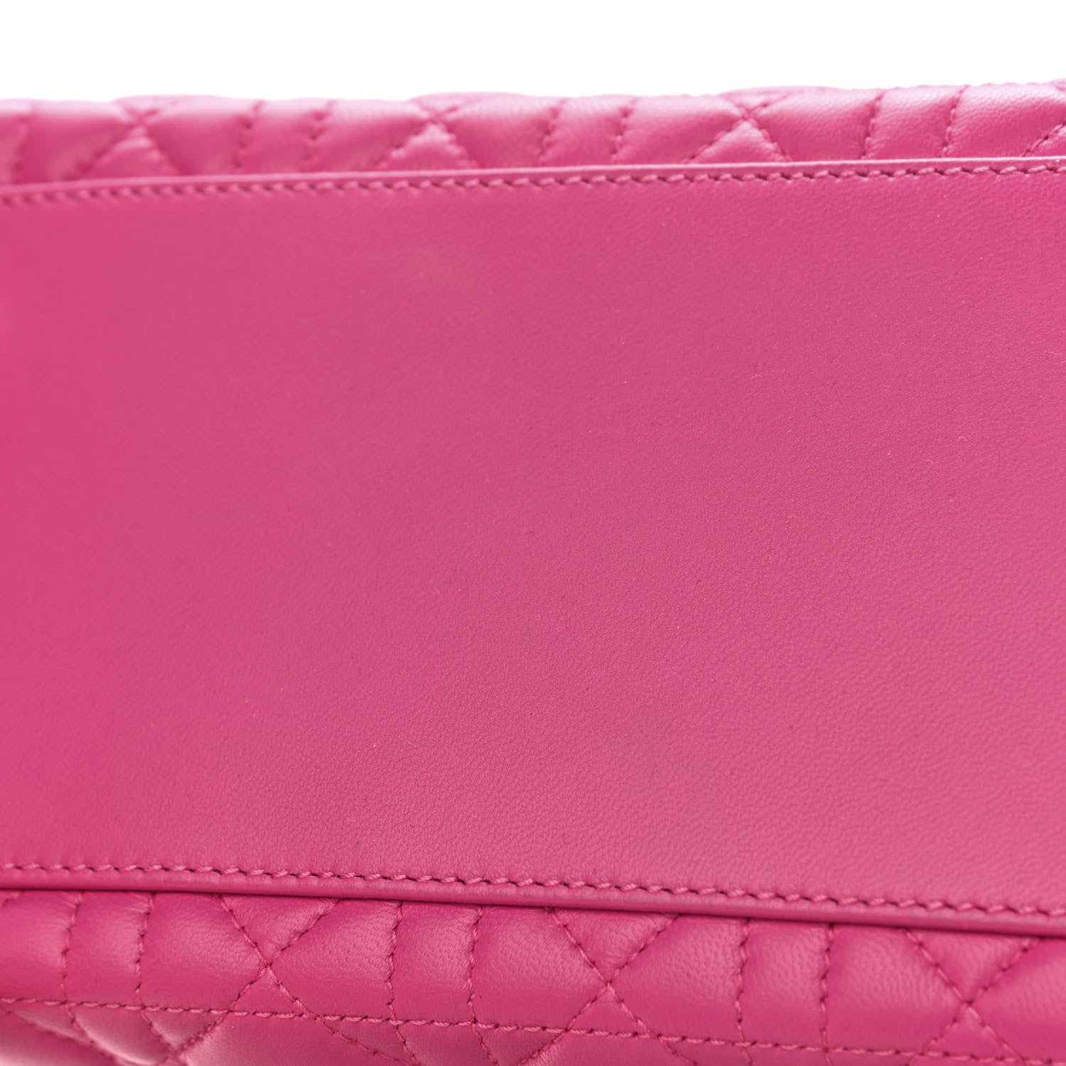 Christian Dior Lambskin Cannage Medium Lady Dior Pink 8 of 10