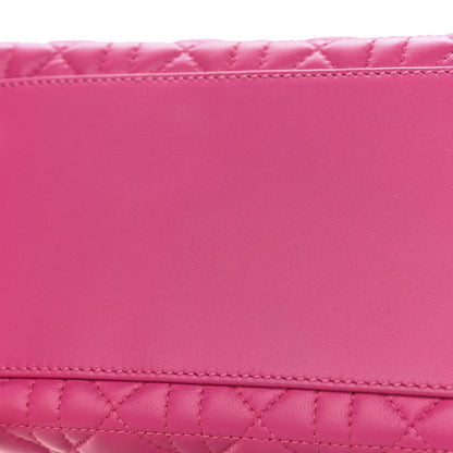 Christian Dior Lambskin Cannage Medium Lady Dior Pink 8 of 10