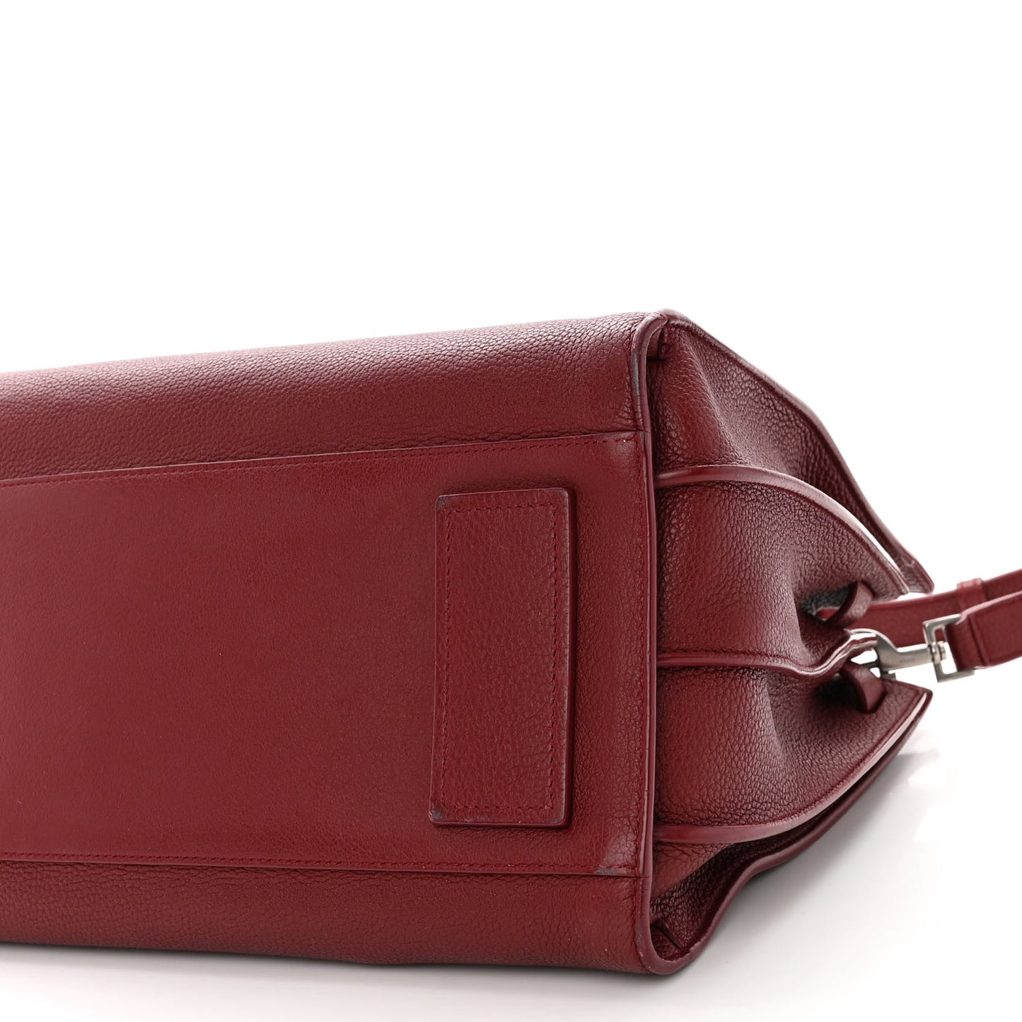 Grained Calfskin Small Supple Sac De Jour Dark Pallisandre