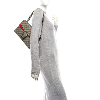 Gucci GG Supreme Monogram Small Dionysus Shoulder Bag Red 2 of 10