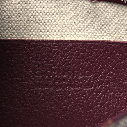Goyard Goyardine Plumet Wallet Clutch Burgundy 6 of 9