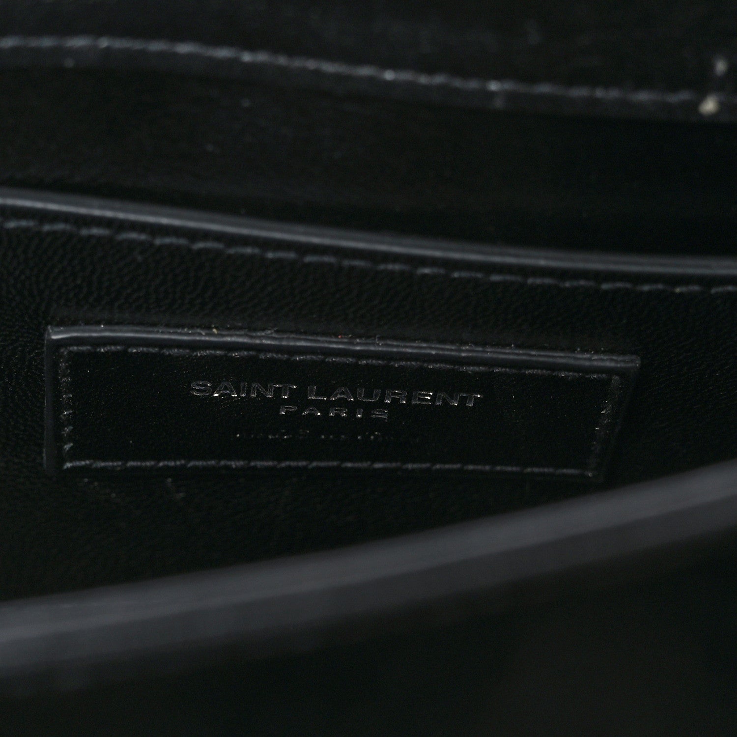 Saint Laurent Denim Medium Monogram Sunset Black 5 of 8