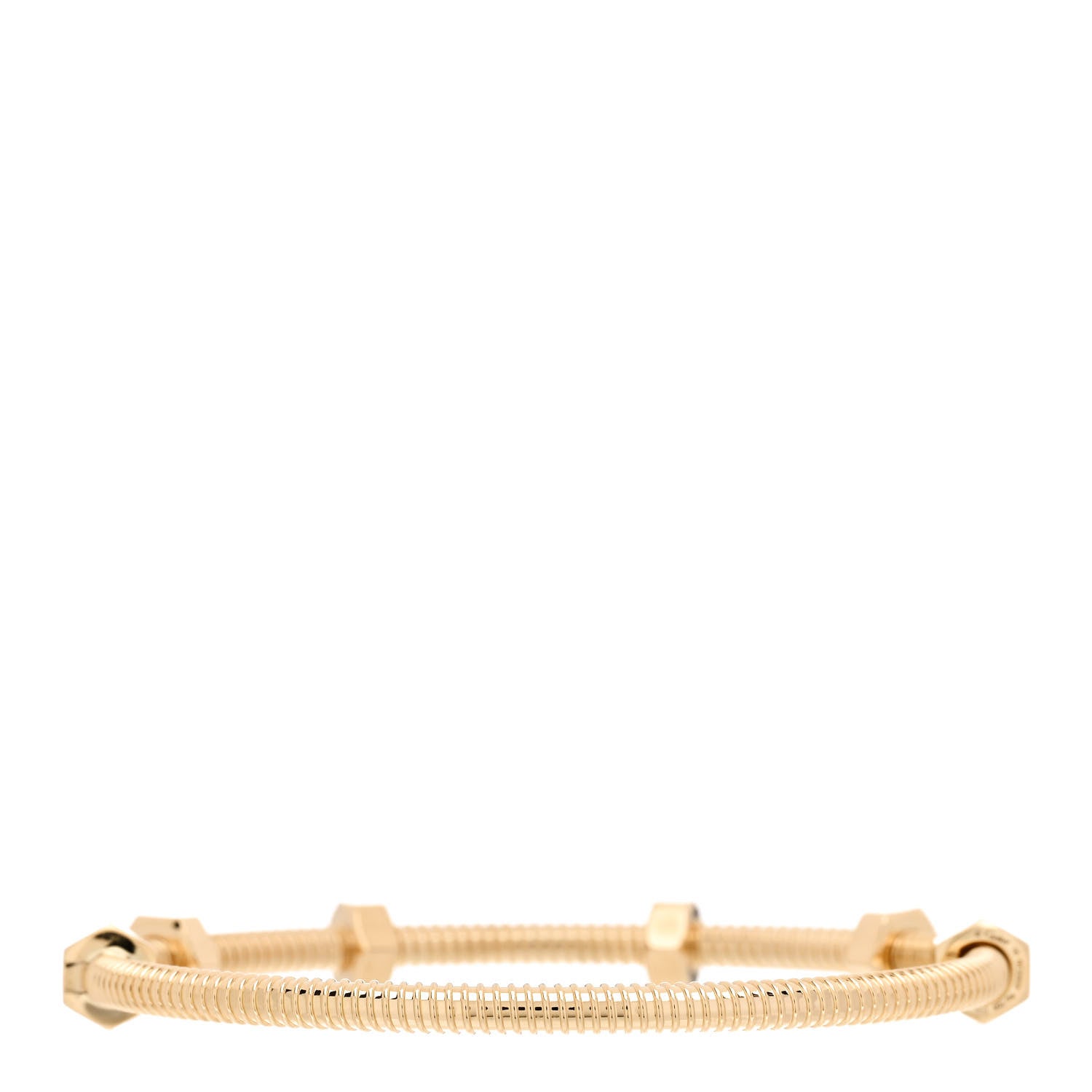 Cartier 18K Yellow Gold Ecrou de Cartier Bracelet 16 2 of 4