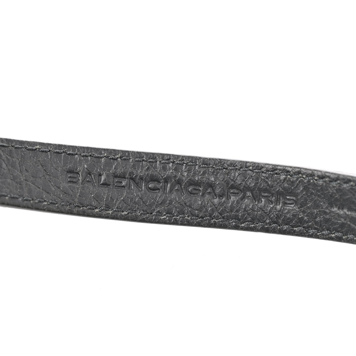 Agneau Arena Classic Hardware Triple Tour M Bracelet Anthracite