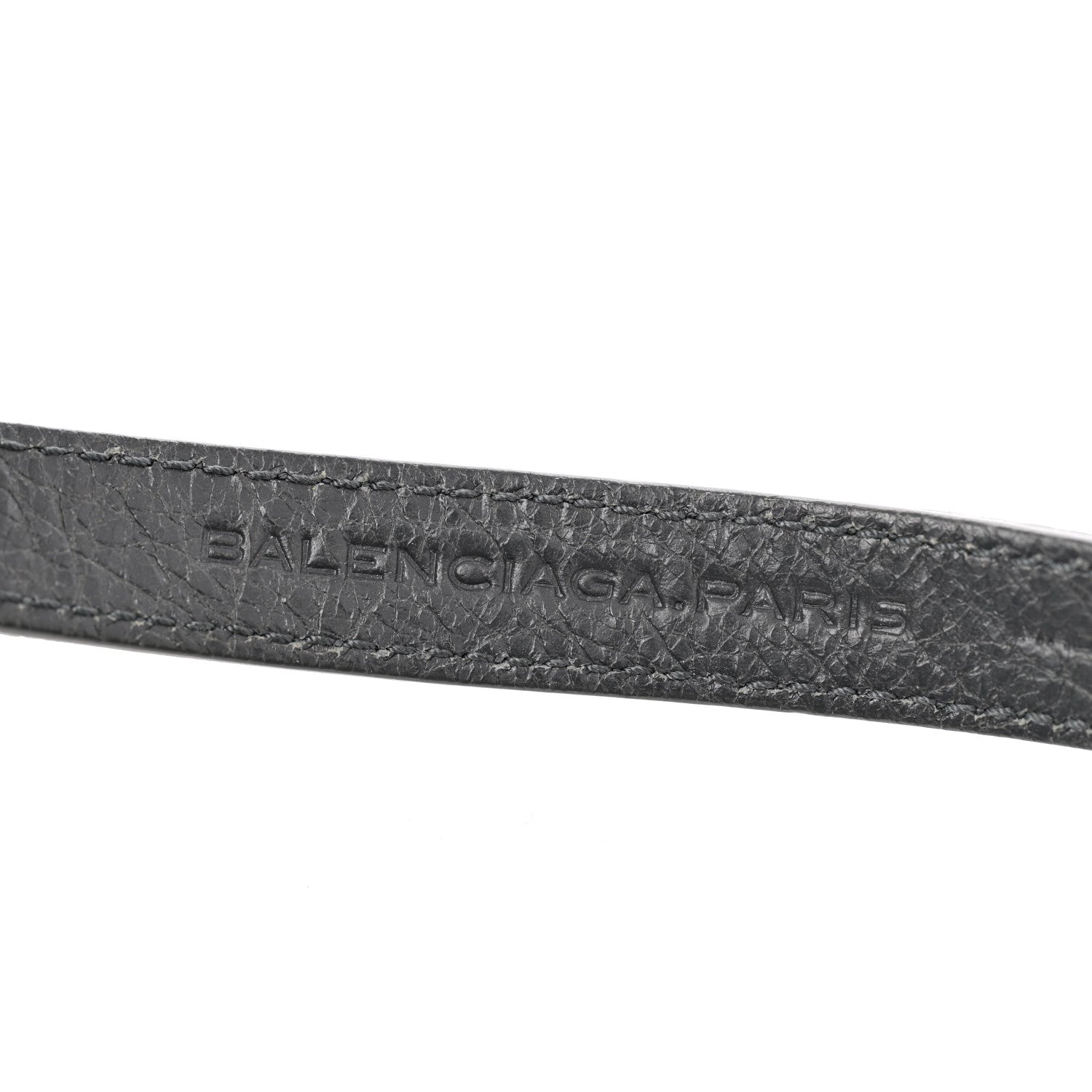 Balenciaga Agneau Arena Classic Hardware Triple Tour M Bracelet Anthracite 7 of 7