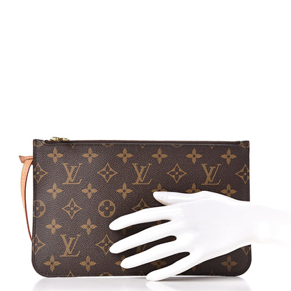 Louis Vuitton Monogram Neverfull MM GM Pochette 2 of 8