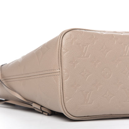 Louis Vuitton Empreinte Monogram Giant Neverfull MM Tourterelle 6 of 9