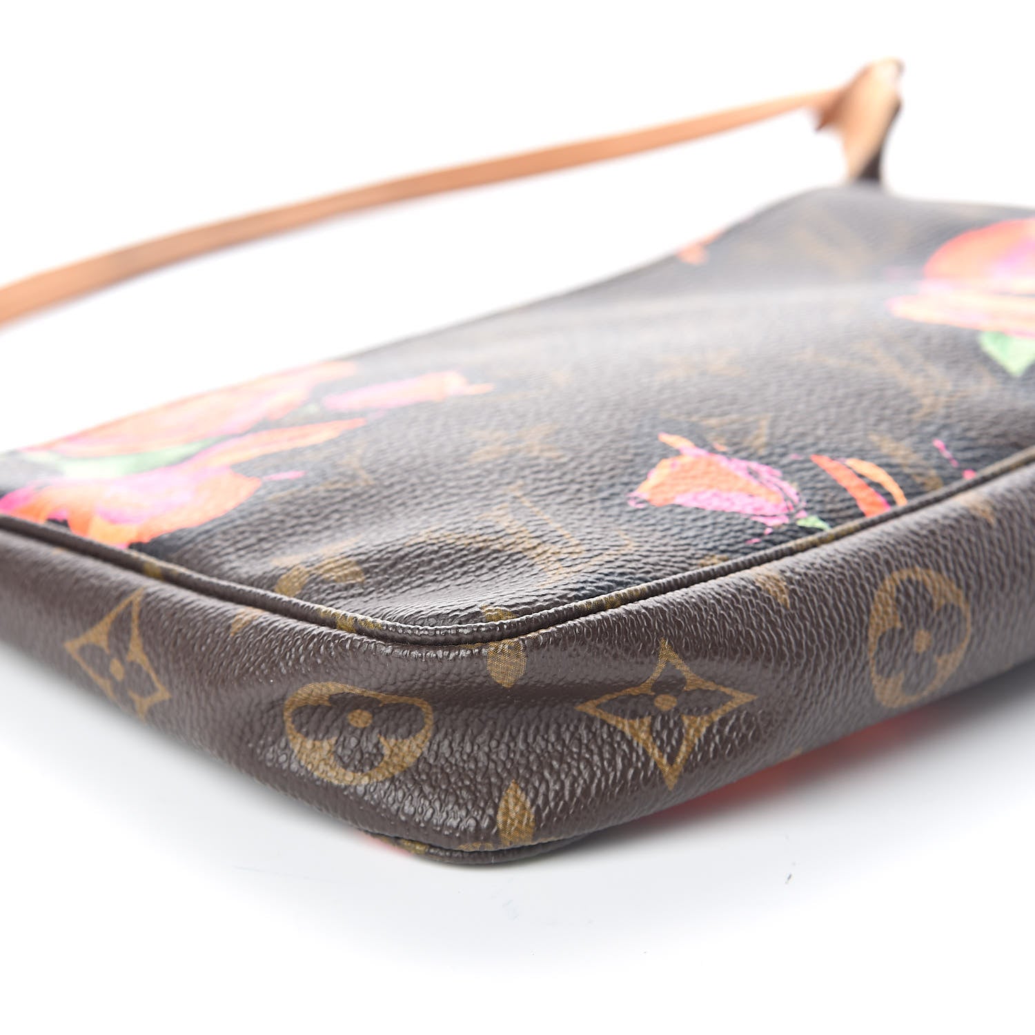 Louis Vuitton Monogram Roses Pochette Accessories 9 of 10