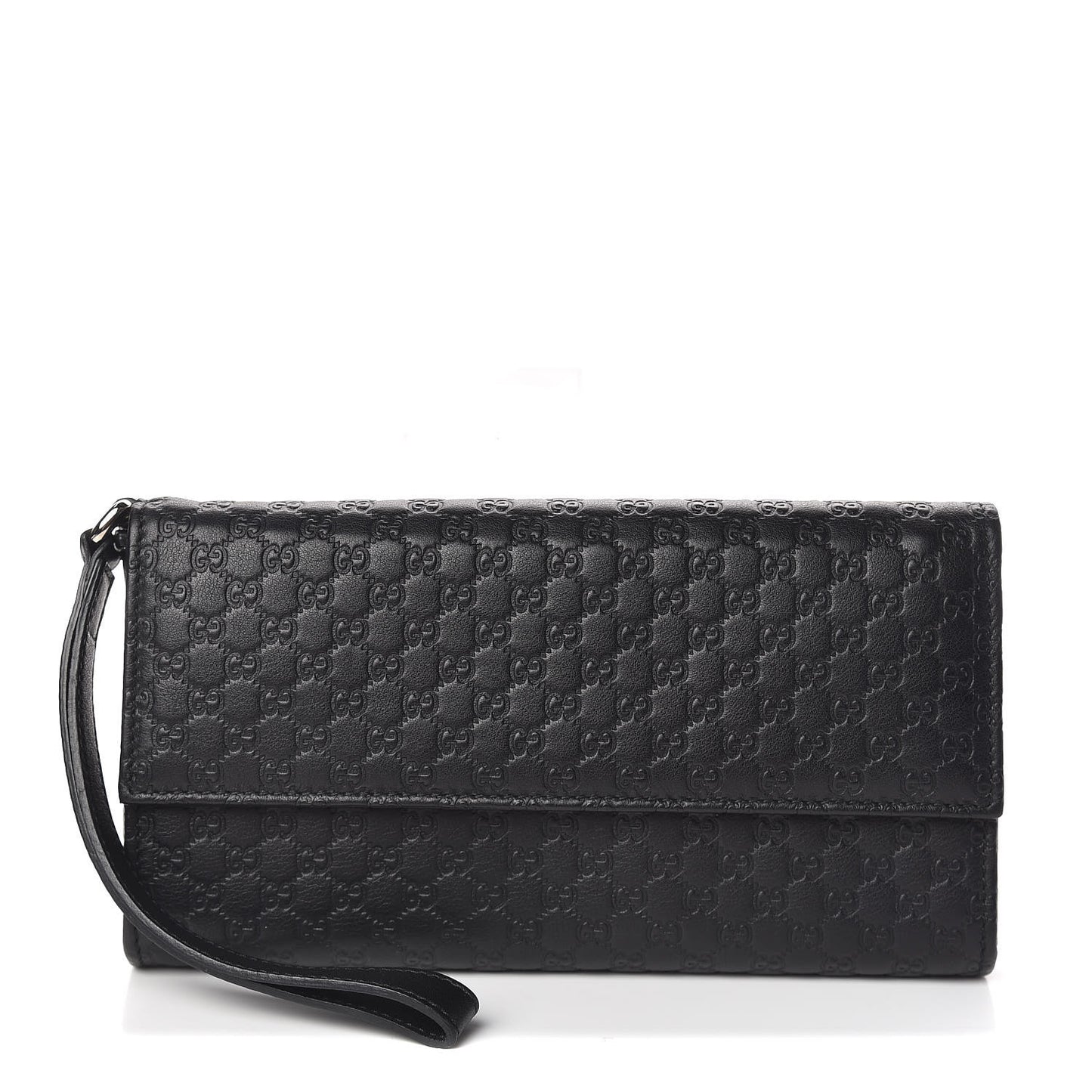 Microguccissima Travel Document Case Black