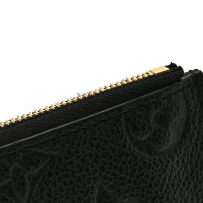 Louis Vuitton Empreinte Felicie Chain Wallet Zippered Insert Black 7 of 9