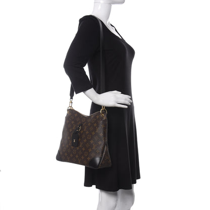 Louis Vuitton Monogram Odeon MM Black 2 of 9
