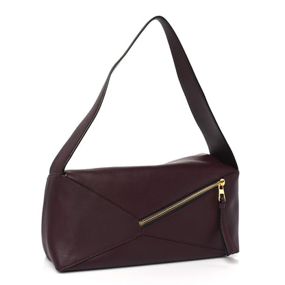 Loewe Calfskin Puzzle Hobo Prune 3 of 8