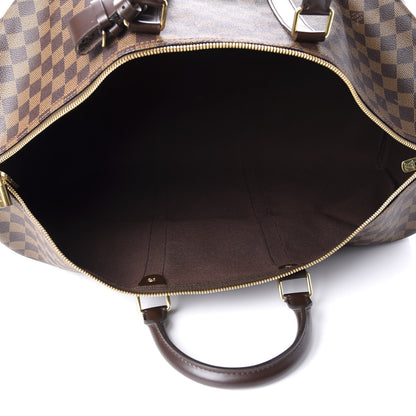 Louis Vuitton Damier Ebene Keepall Bandouliere 55 4 of 10