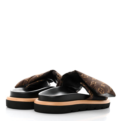 Louis Vuitton Nylon Monogram Pool Pillow Comfort Mule 40 Cacao Brown 4 of 8