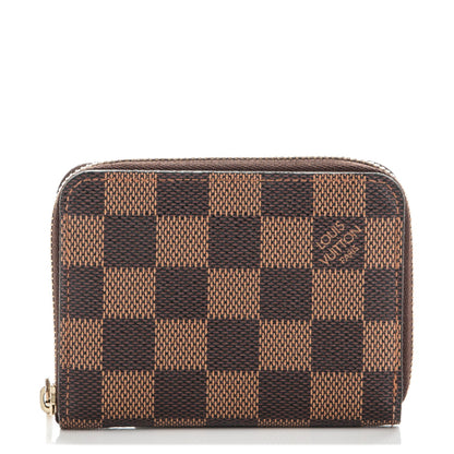 Louis Vuitton Damier Ebene Zippy Coin Purse 1 of 15