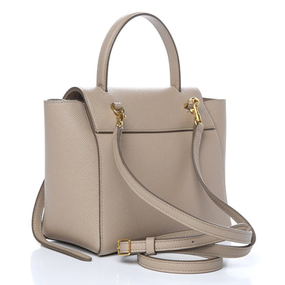 Celine Grained Calfskin Nano Belt Bag Light Taupe 3 of 10