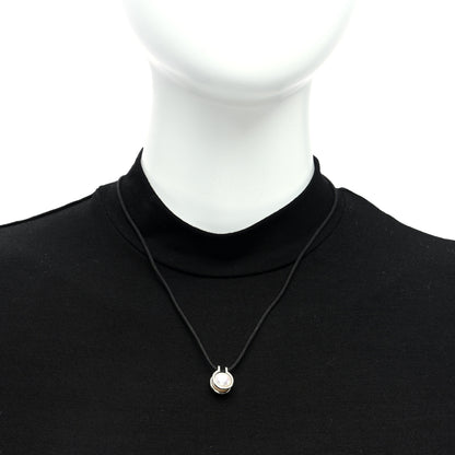 Tiffany Sterling Silver Pearl HardWear Cord Necklace 2 of 6