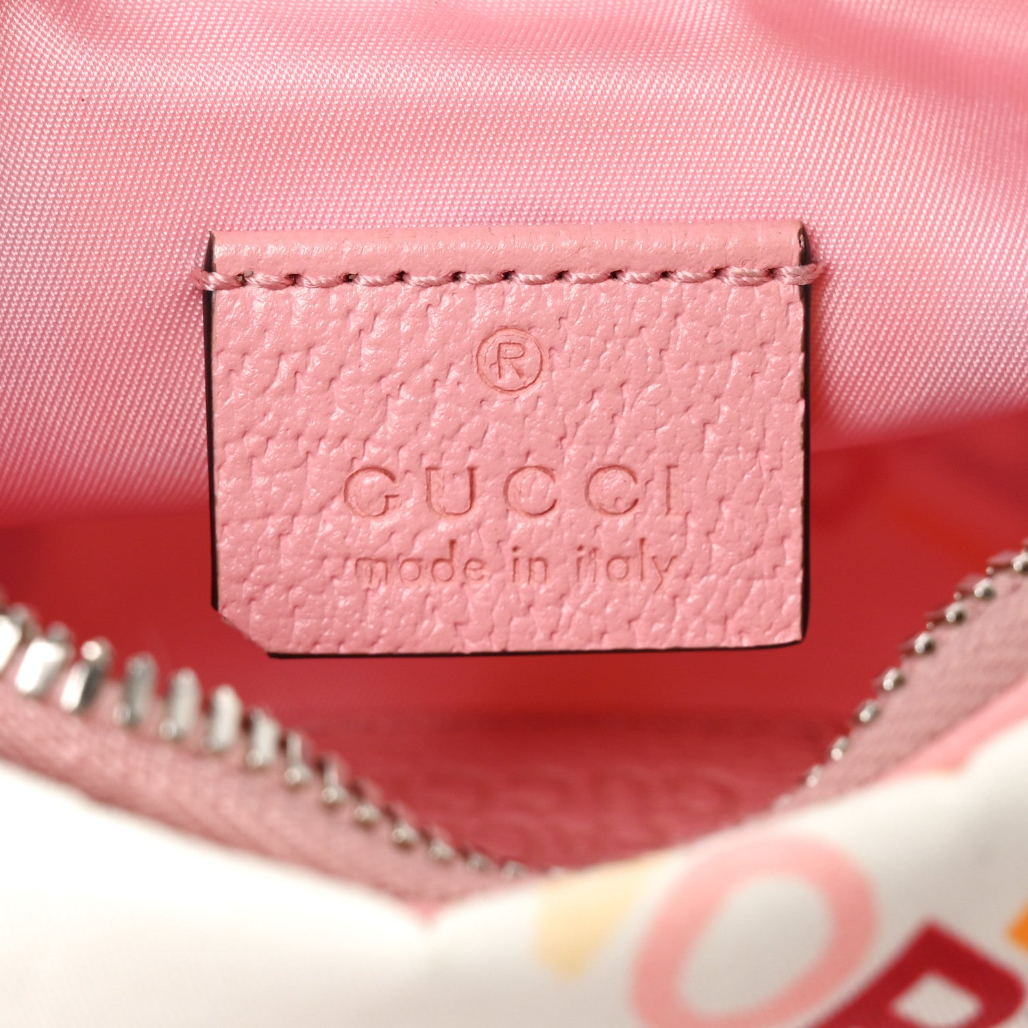 Gucci X THE NORTH FACE Econyl Nylon Arleq Belt Bag Ivory Turquoise Wild Rose 6 of 11