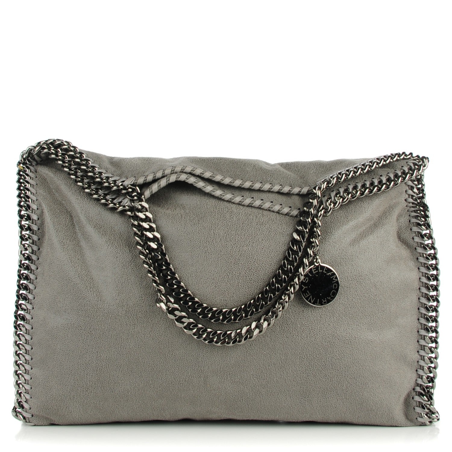 Stella McCartney Shaggy Deer Big Falabella Tote Grey 1 of 8
