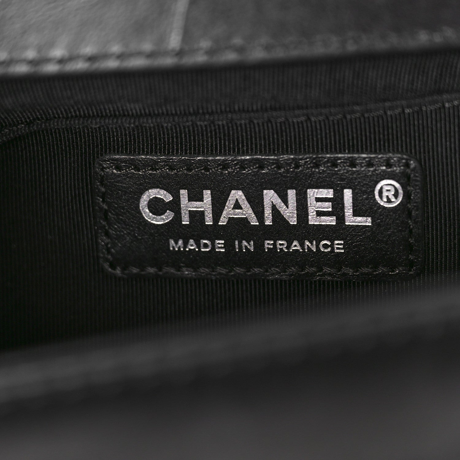 Chanel Calfskin Quilted Medium Top Handle Boy Flap Black 7 of 13