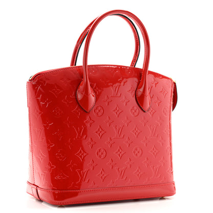 Louis Vuitton Vernis Lockit PM Cherry 2 of 9
