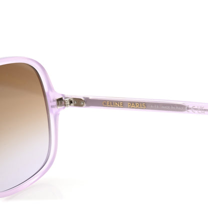 Celine Acetate Square Sunglasses CL40244U Purple 5 of 7