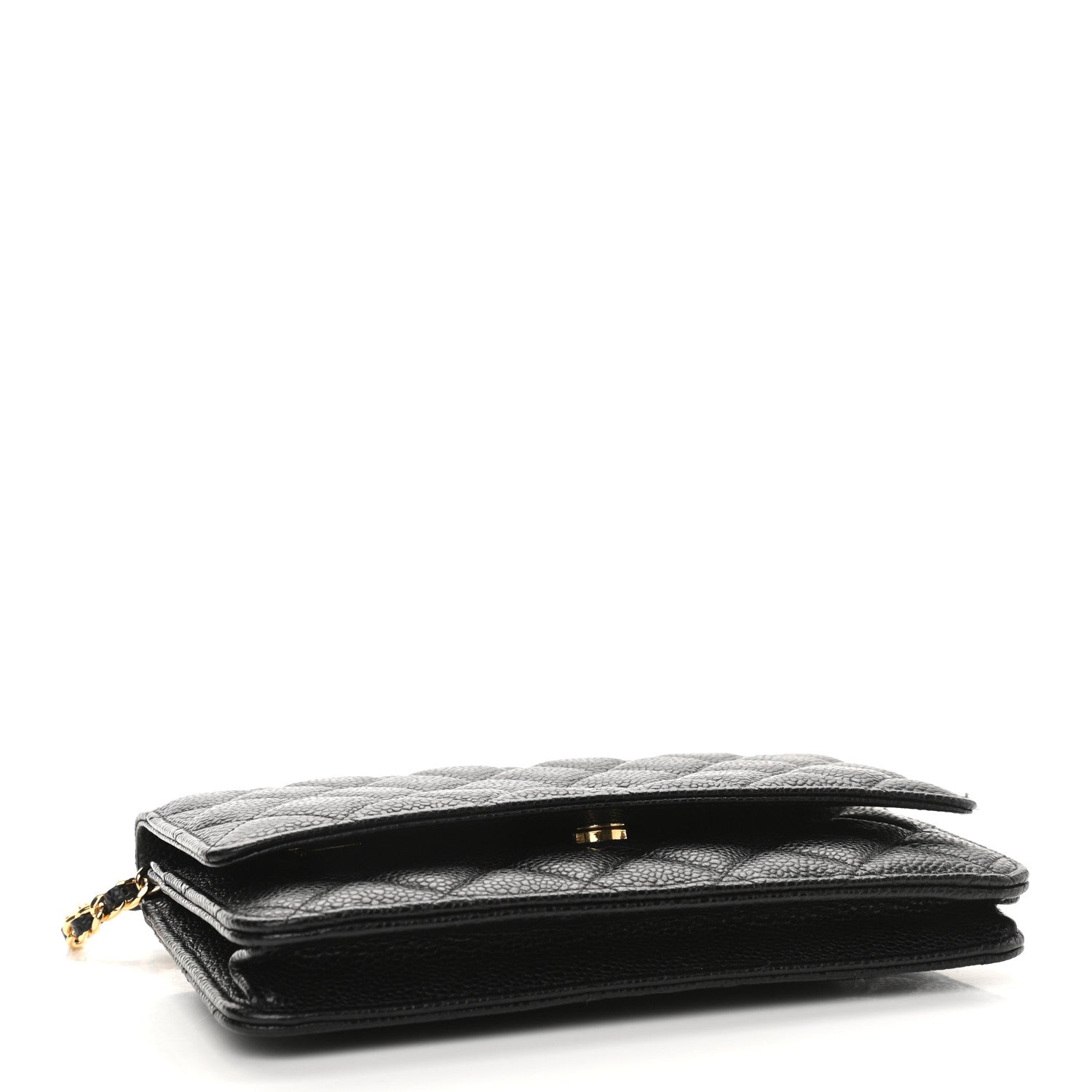 Chanel Caviar Quilted Wallet On Chain WOC Black 3 of 11